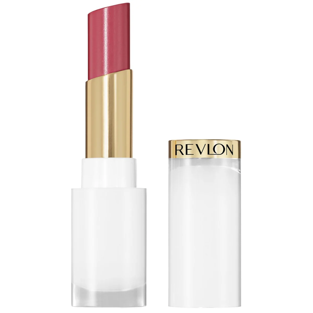 Barra Labial Glass Shine Glossed Up Rose Revlon