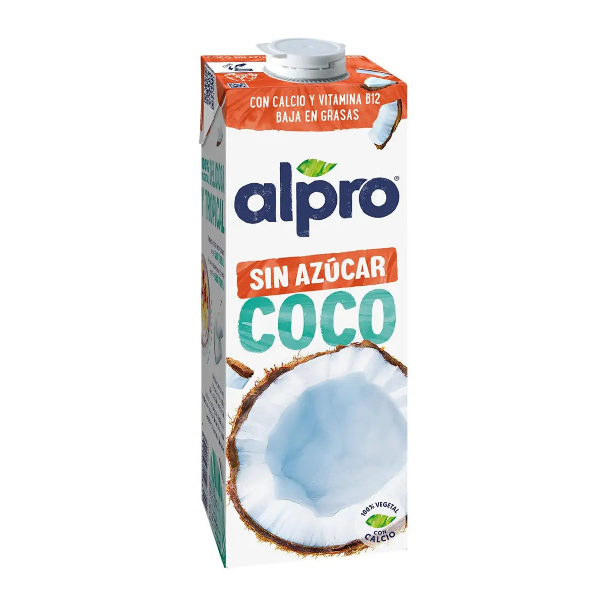 Beguda de coco sense sucre ni edulcorants Alpro