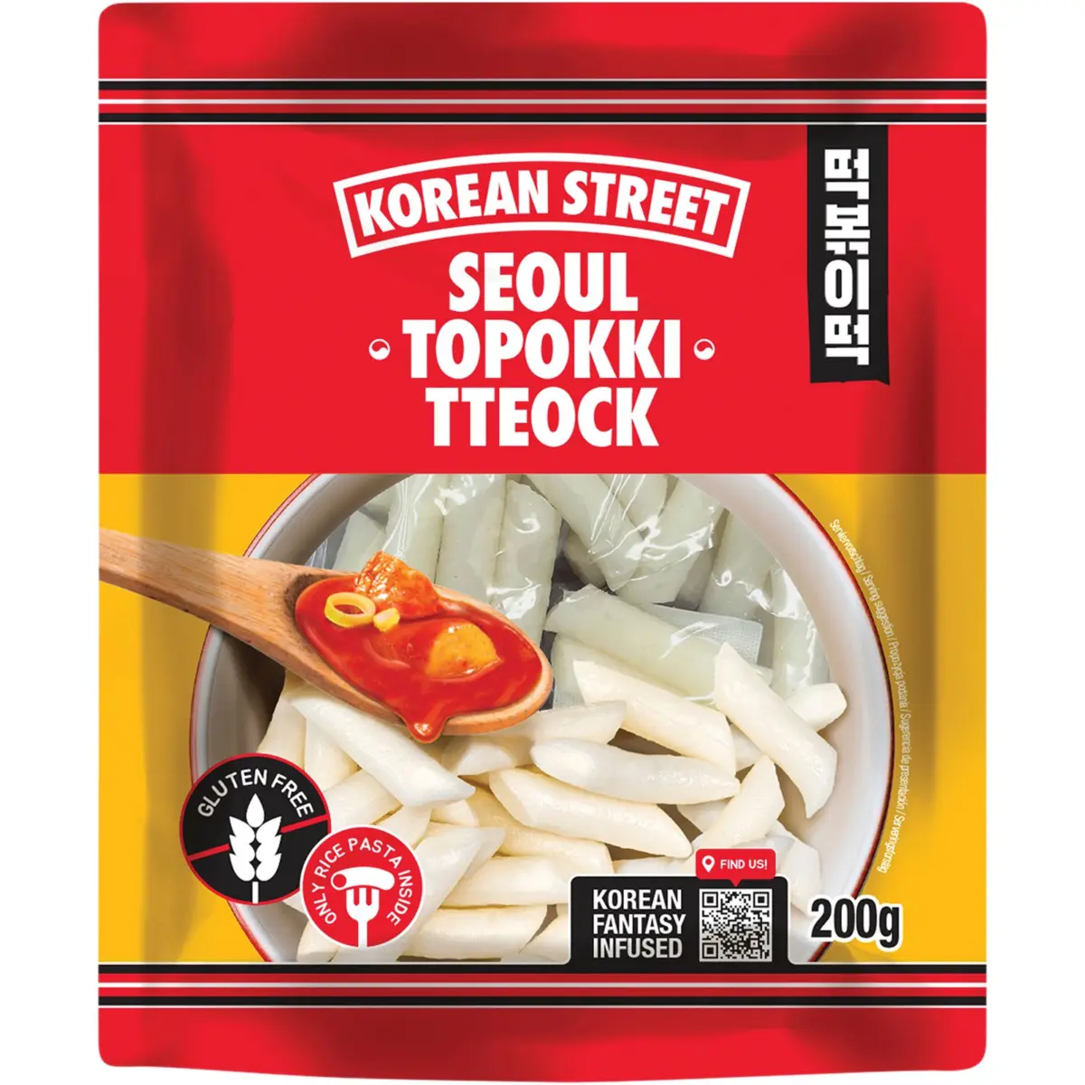 Gâteaux de riz topokki Koreanstreet