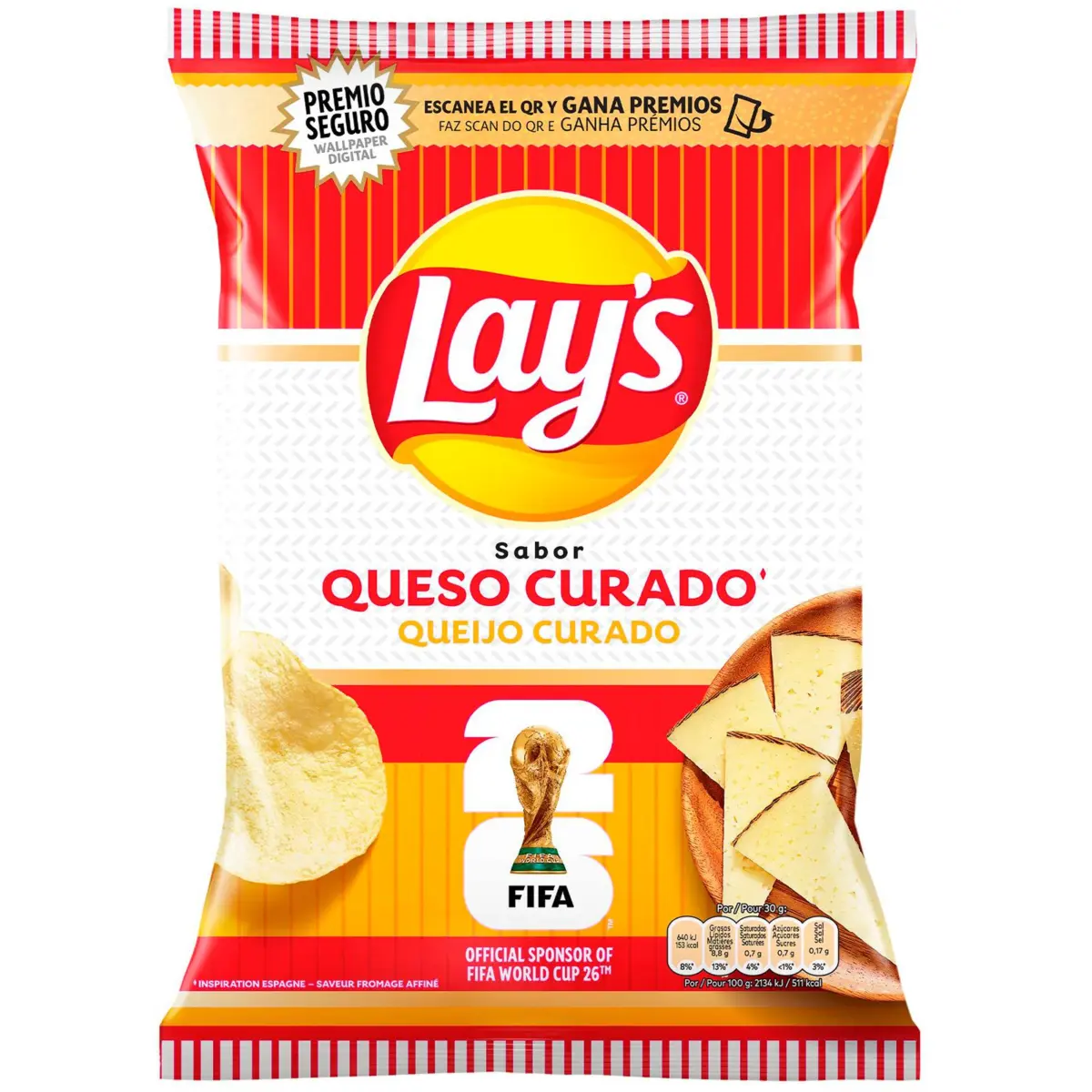 Chips saveur fromage affiné Lay's