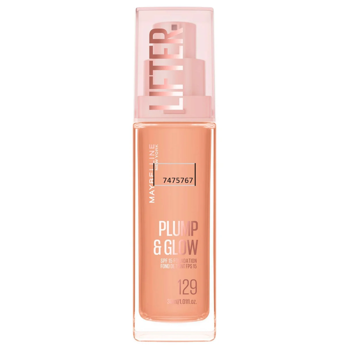 Foundation 129 Lifter Plump&Glow Maybelline