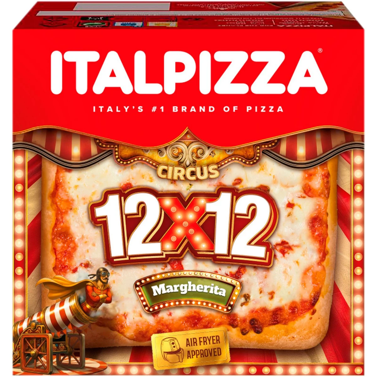 Pizza Mini Margarita 12x12 cm Italpizza