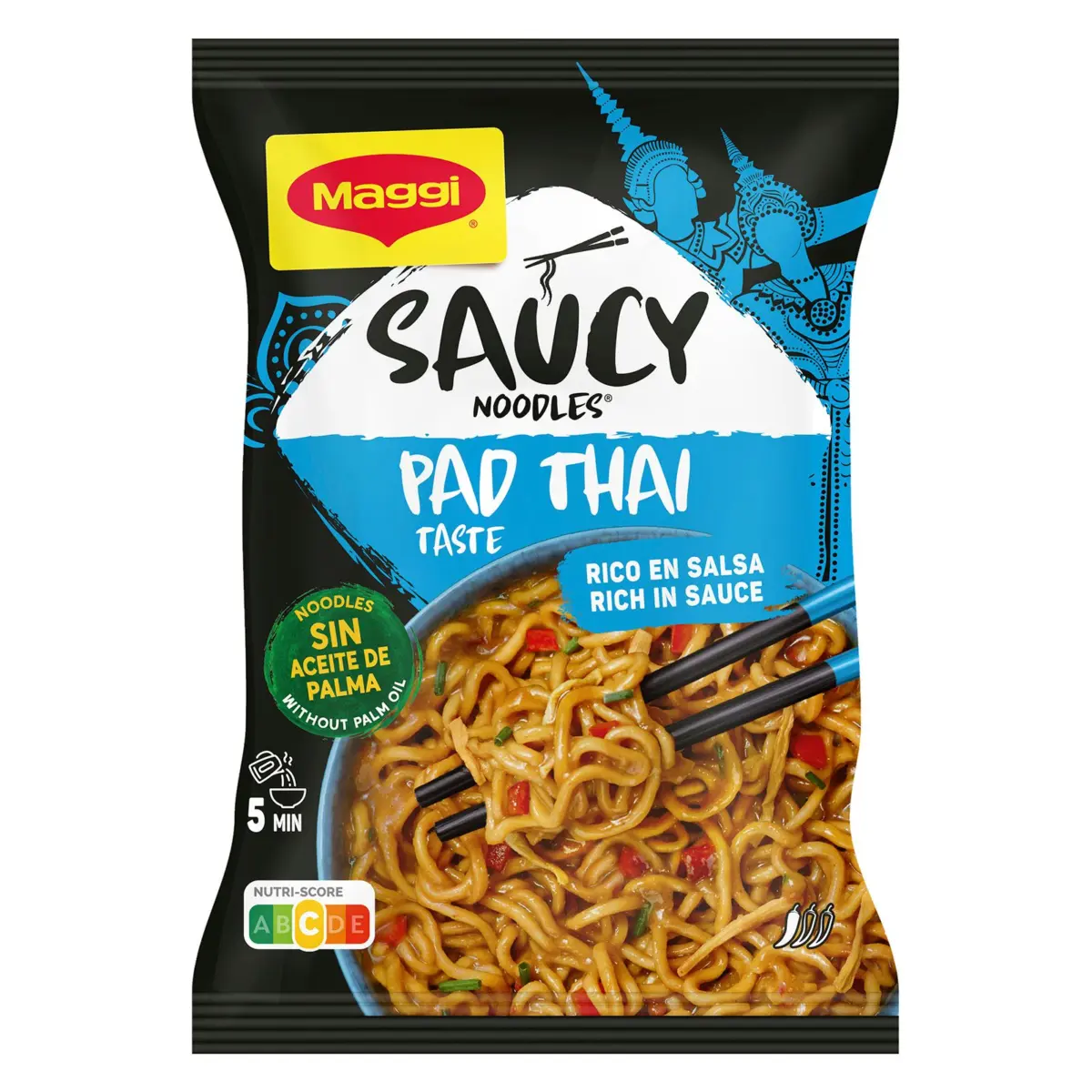 Nudeln mit Pad-Thai-Sauce Maggi