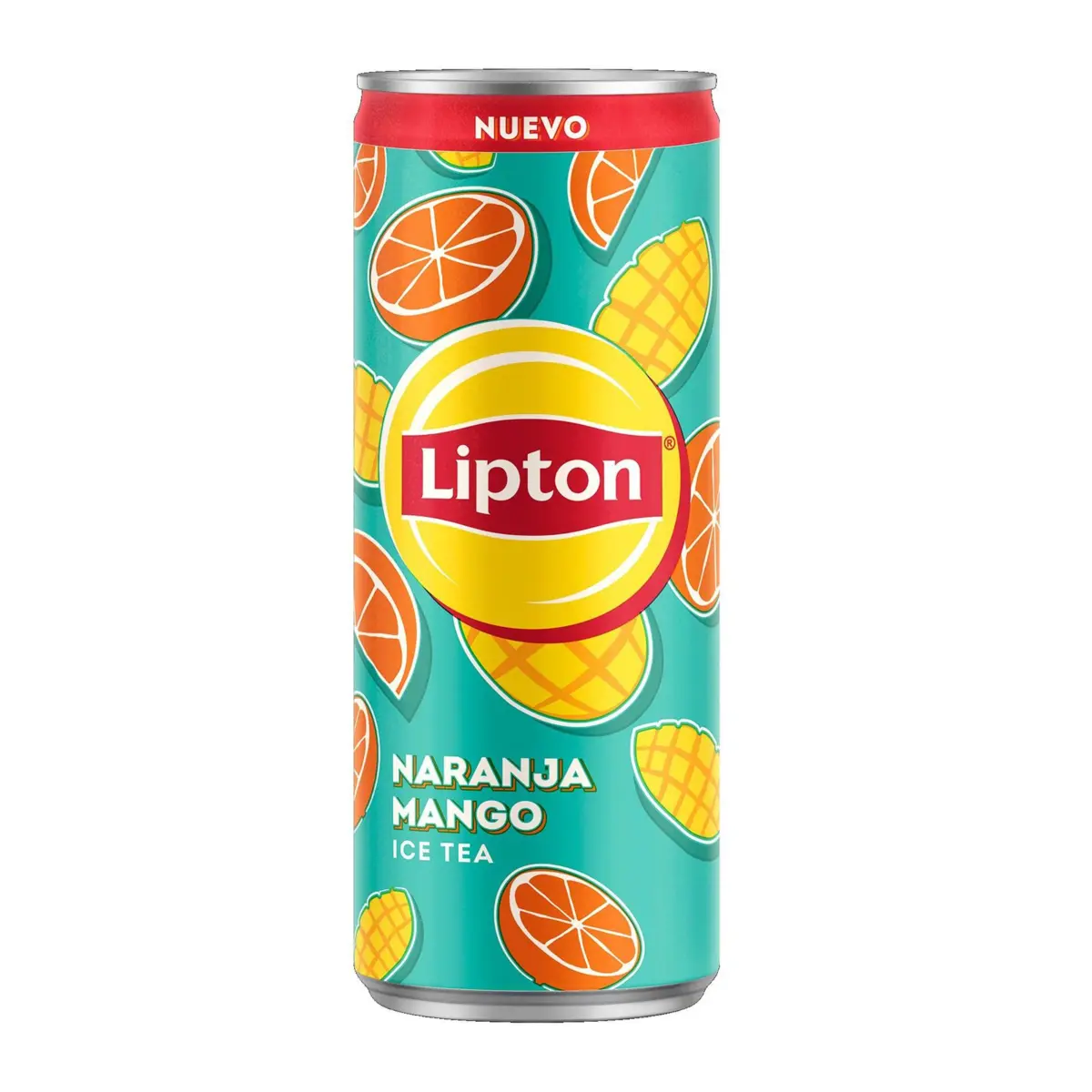 Boisson au thé à l’orange et à la mangue, canette Lipton
