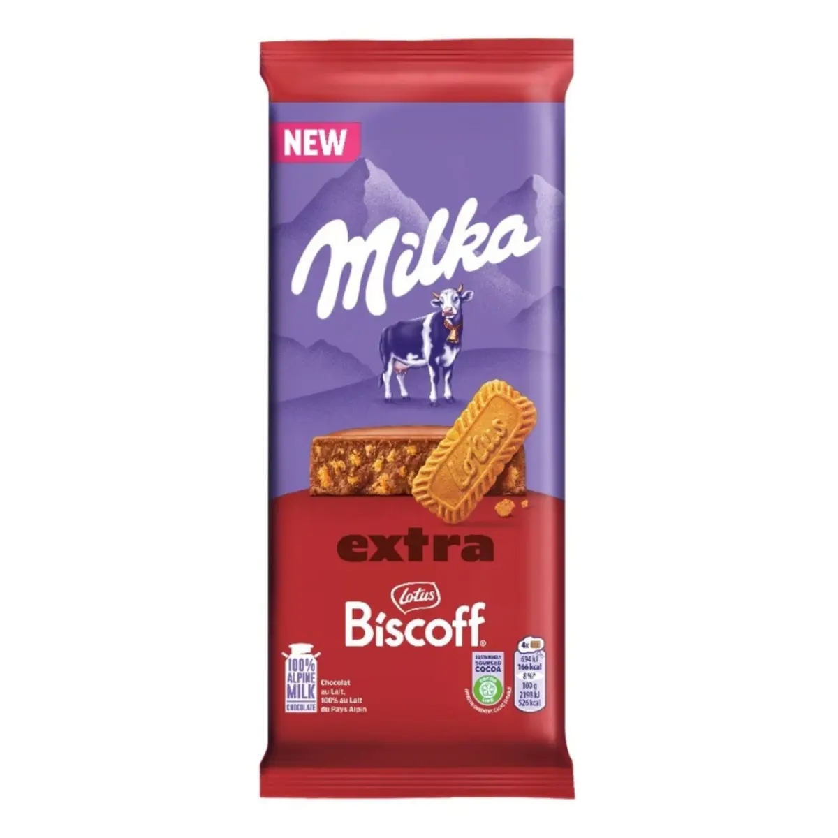 Schokolade mit Biscoff-Keks Milka
