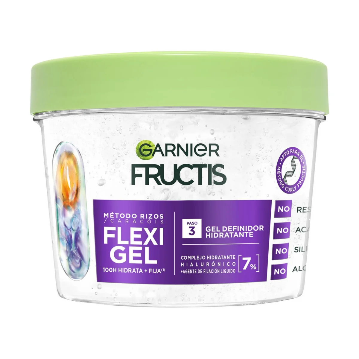 Moisturising Curl-Defining Gel Método Rizos Flexi Gel Fructis