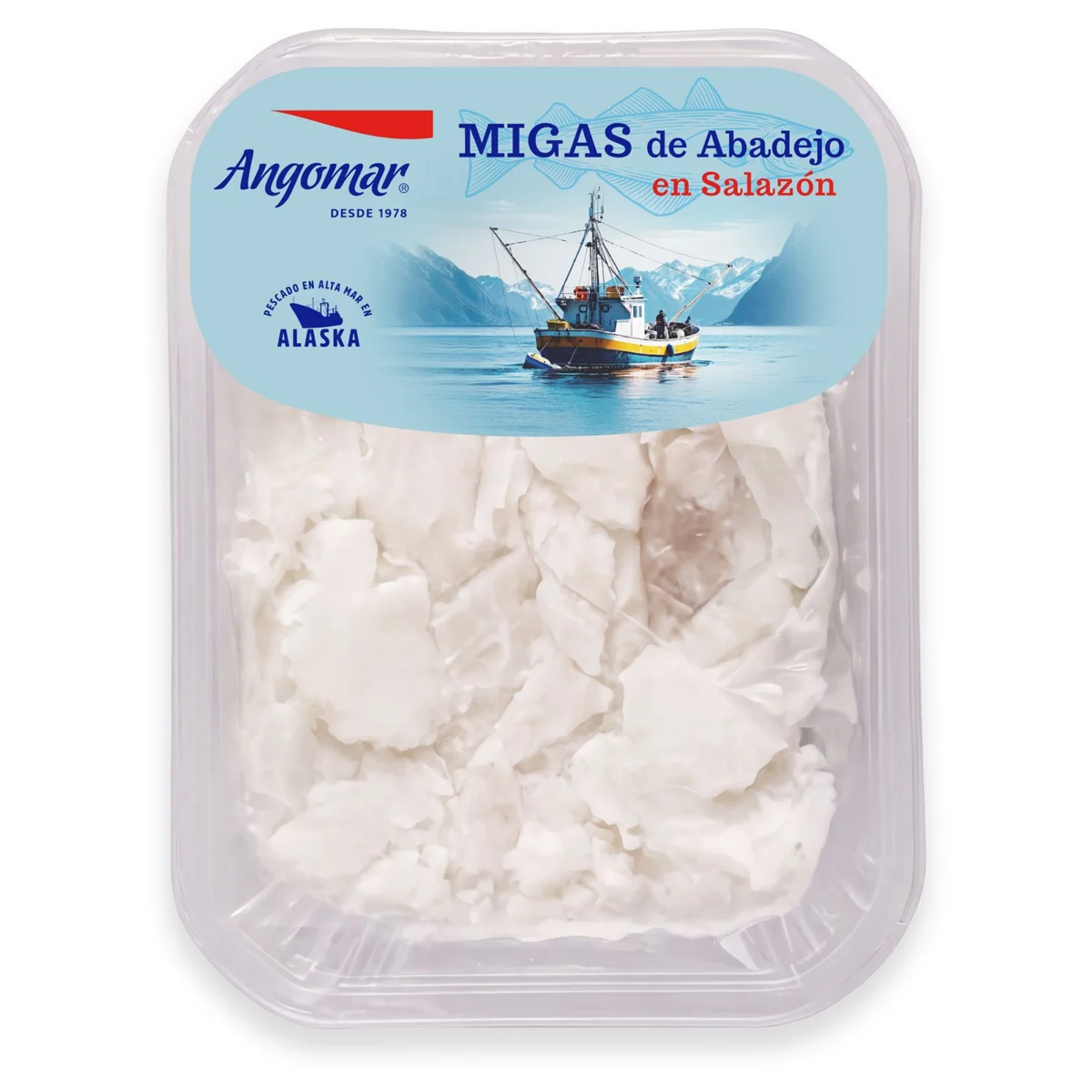 Migas de Abadejo en Salazón Angomar