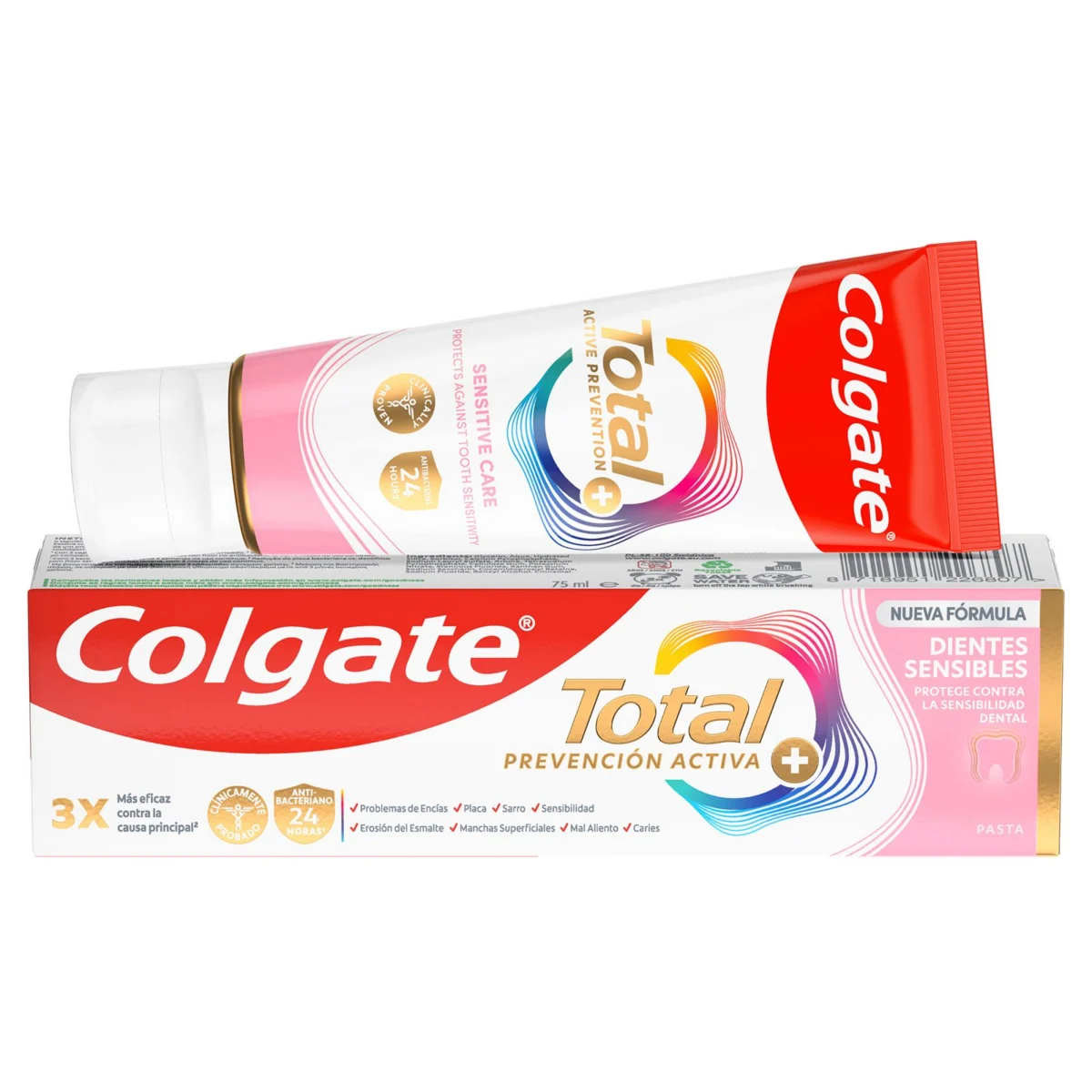 Dentifrice pour dents sensibles Total Prévention Active Colgate