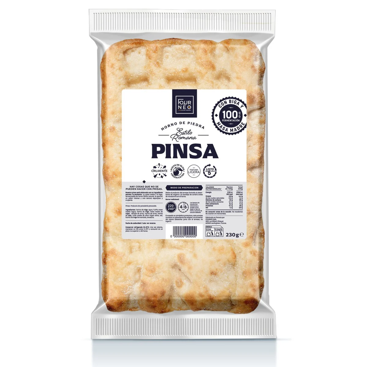 Pinsa Romana Clasica Cerelia
