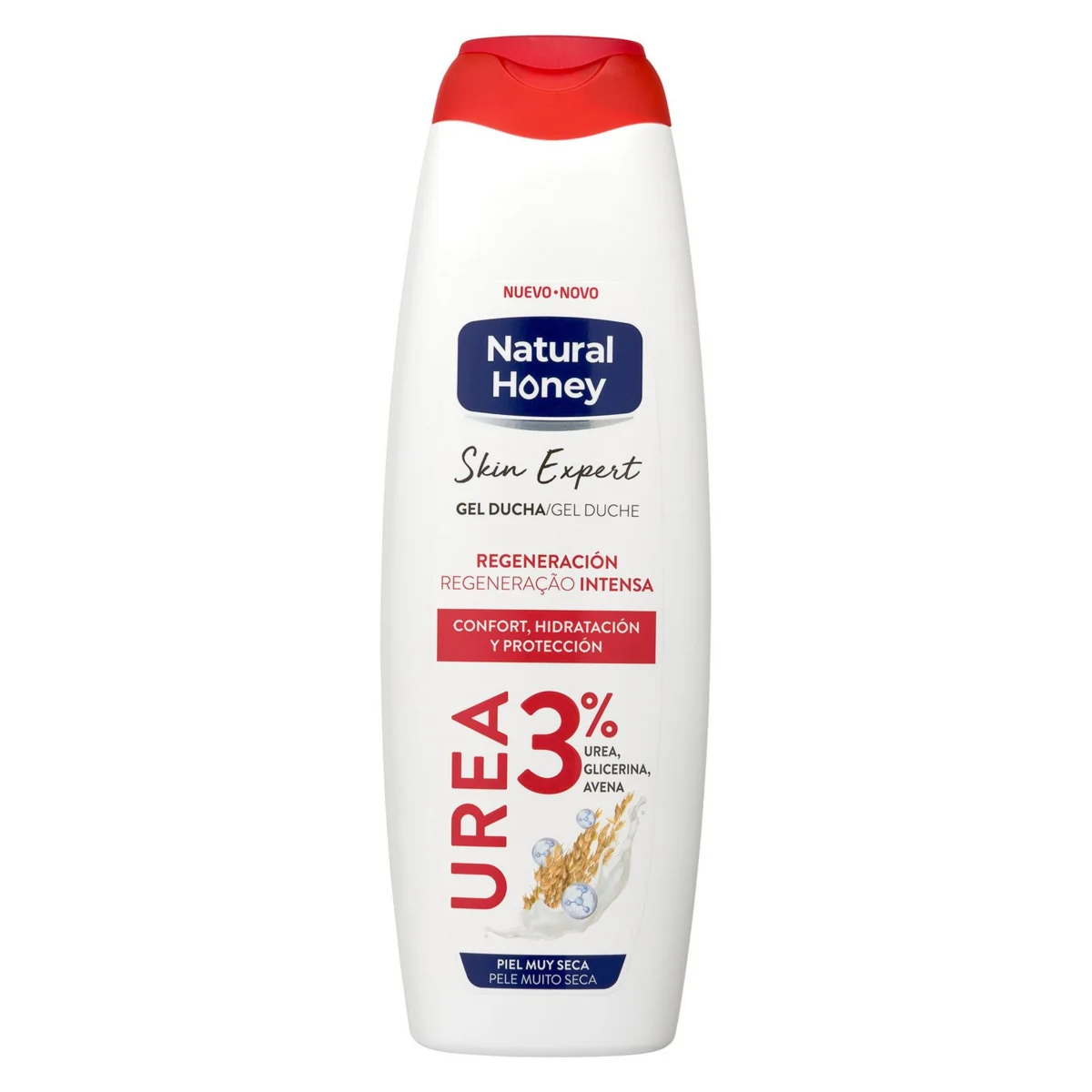 Gel douche à l’urée Nat.honey
