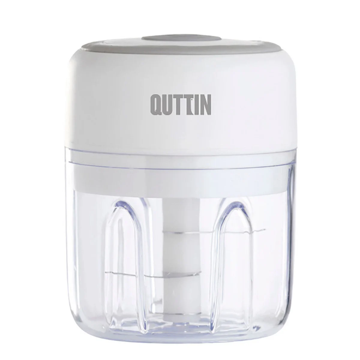 Mini-hachoir électrique blanc 250 ml Quttin
