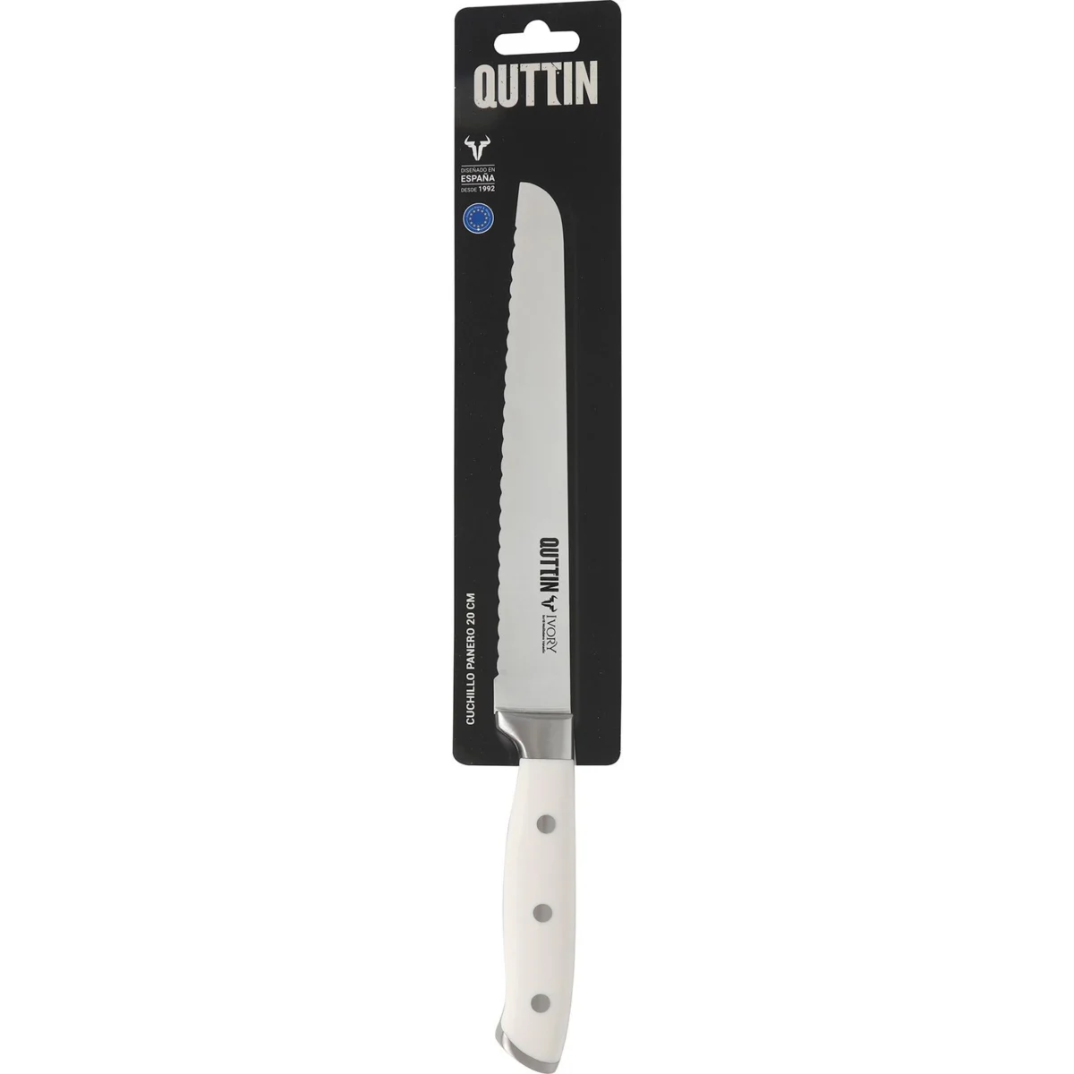 Brotmesser 20 cm Bull Ivory Quttin