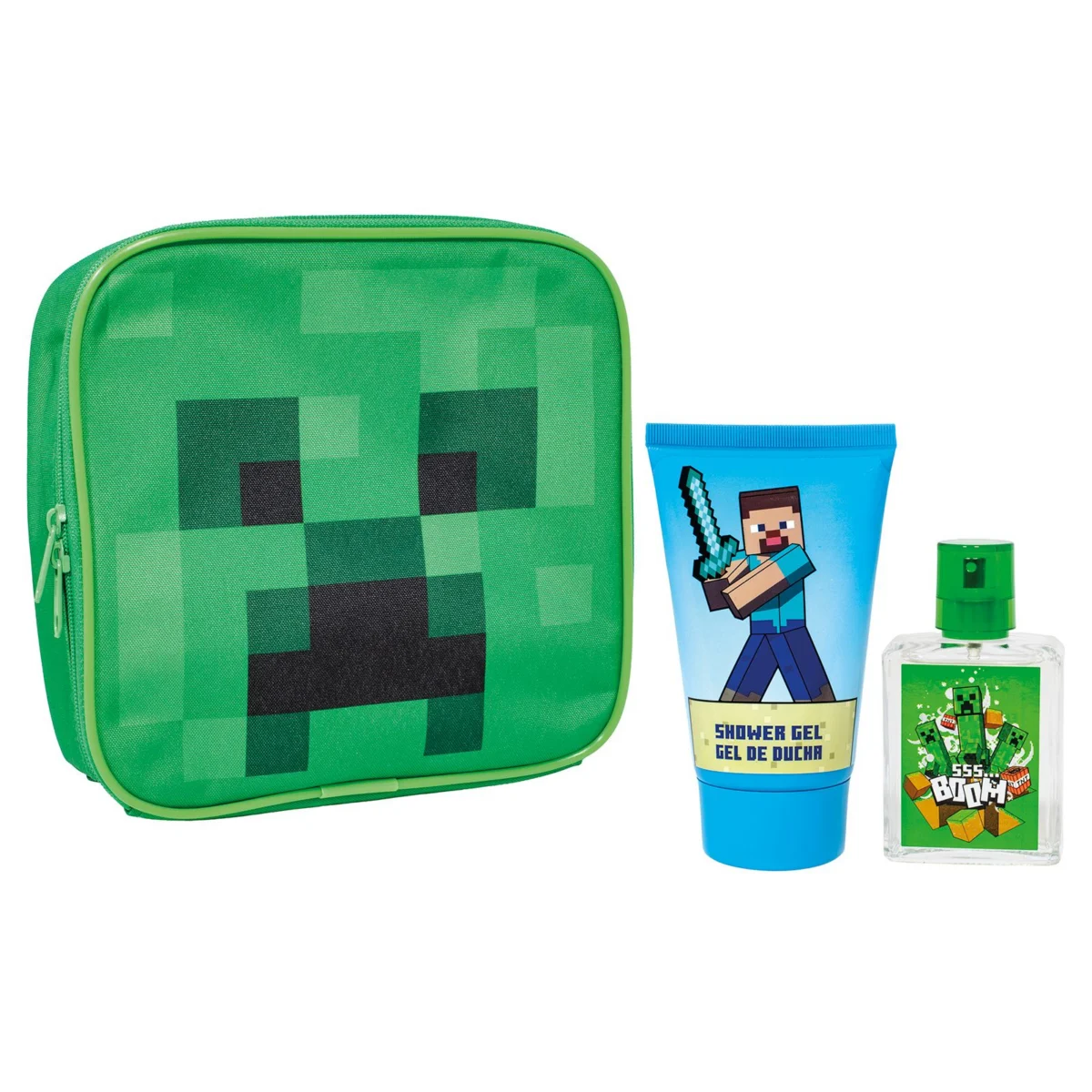 Necesser Minecraft EDT 50 ML+Gel 100 ML Air Val