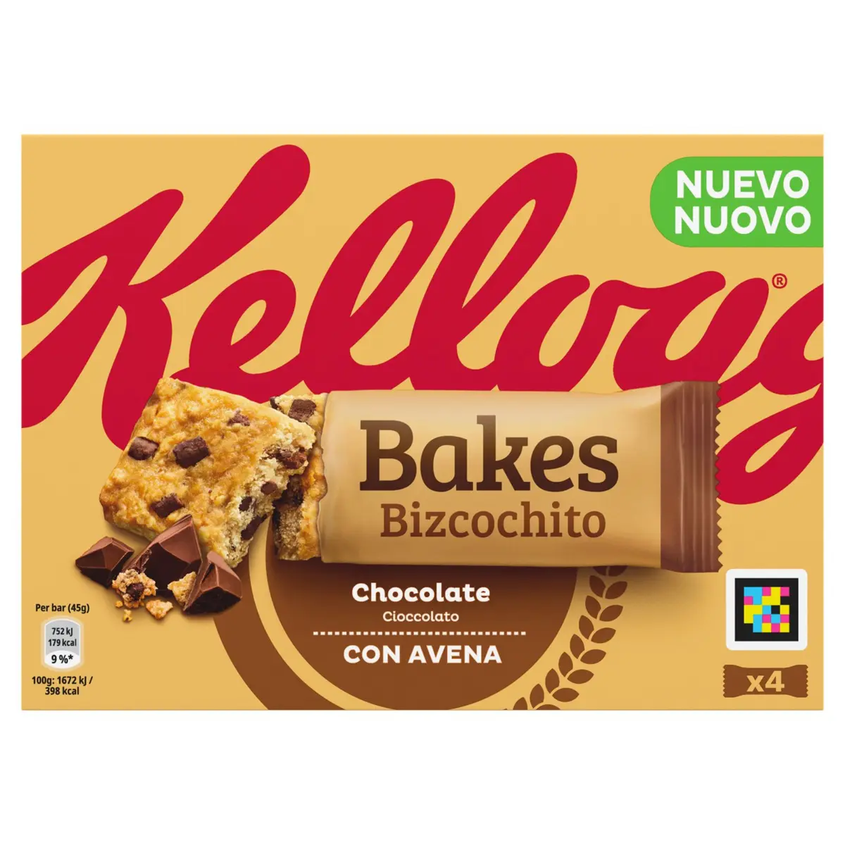Schokoladen-Haferkuchen Kellogg`s
