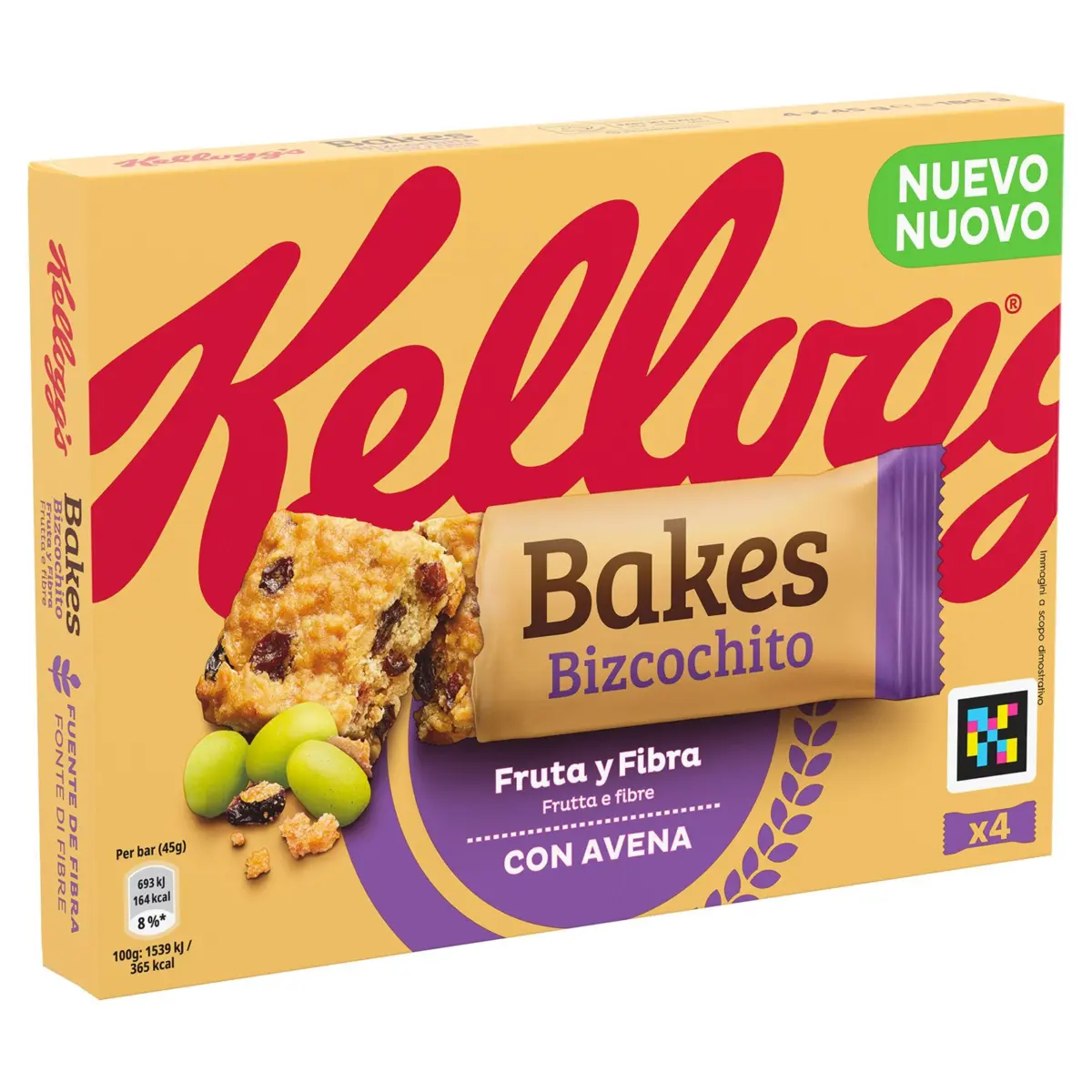 Fruit and Fibre Oat Cake Kellogg`s