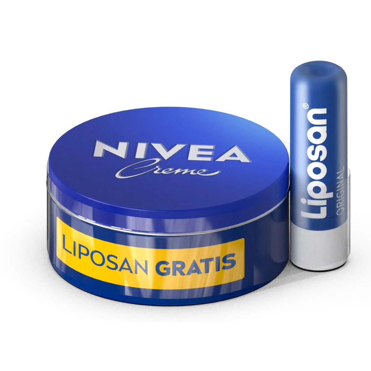 Blue Tin Cream 250ML + Liposan Nivea