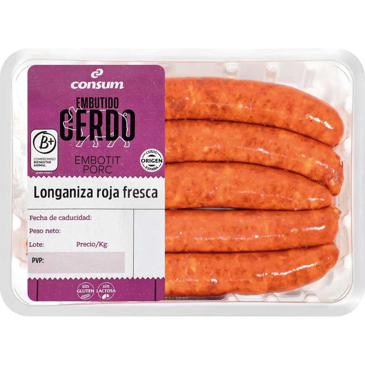 Longaniza rouge Consum