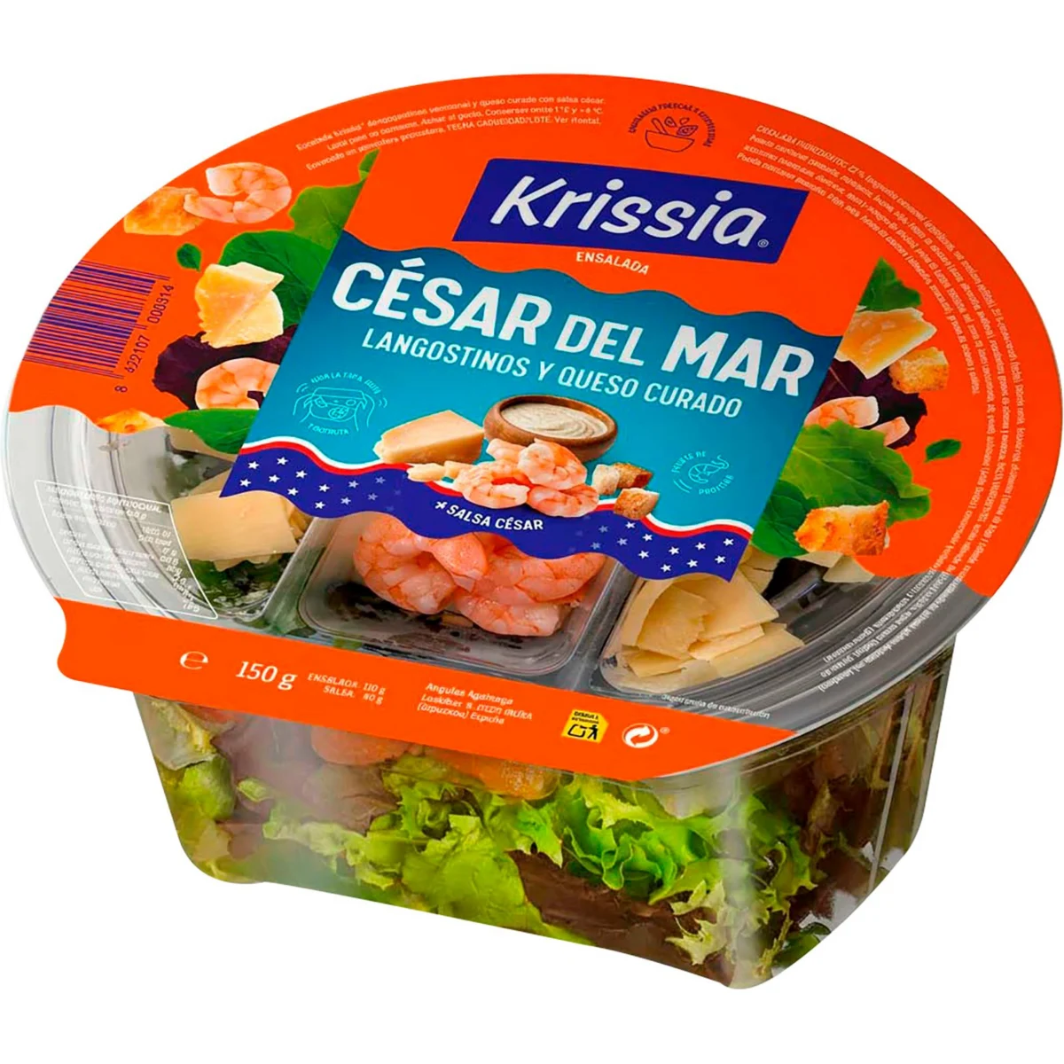 Ensalada Cesar del Mar Krissia