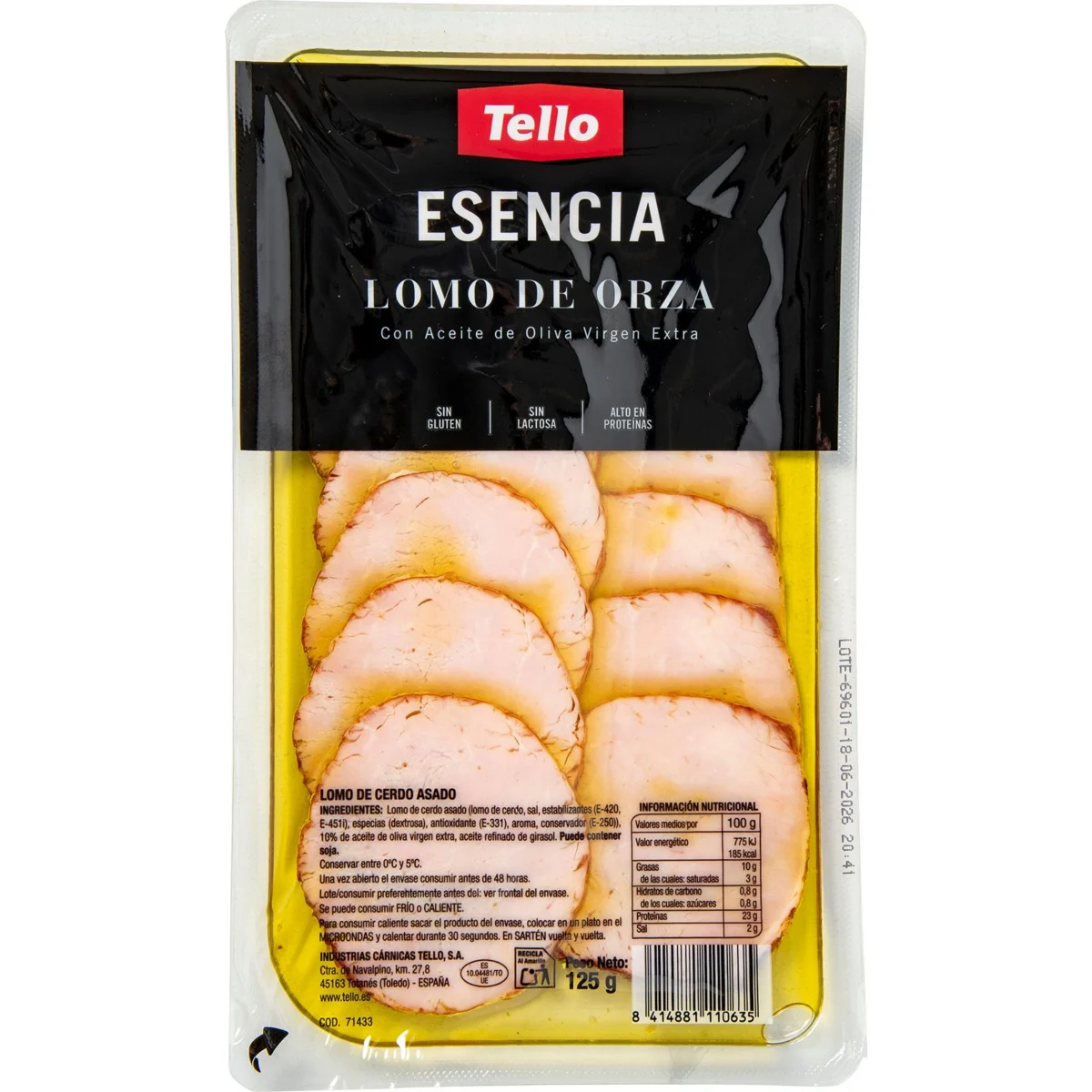 Schweinelende mit AOVE Tello