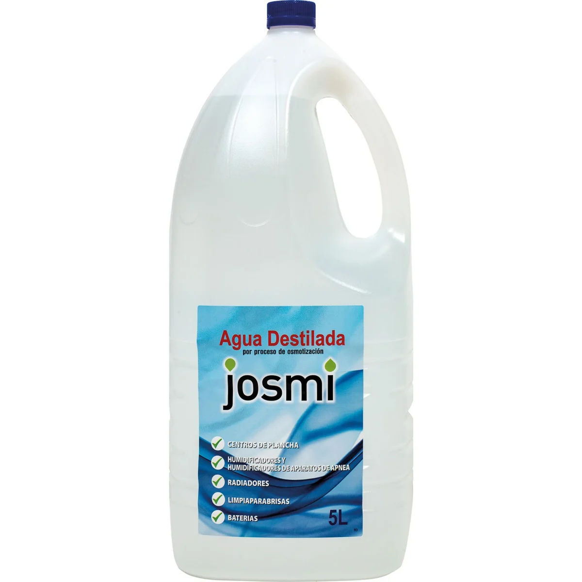 Eau distillée avec bouchon de sécurité Josmi