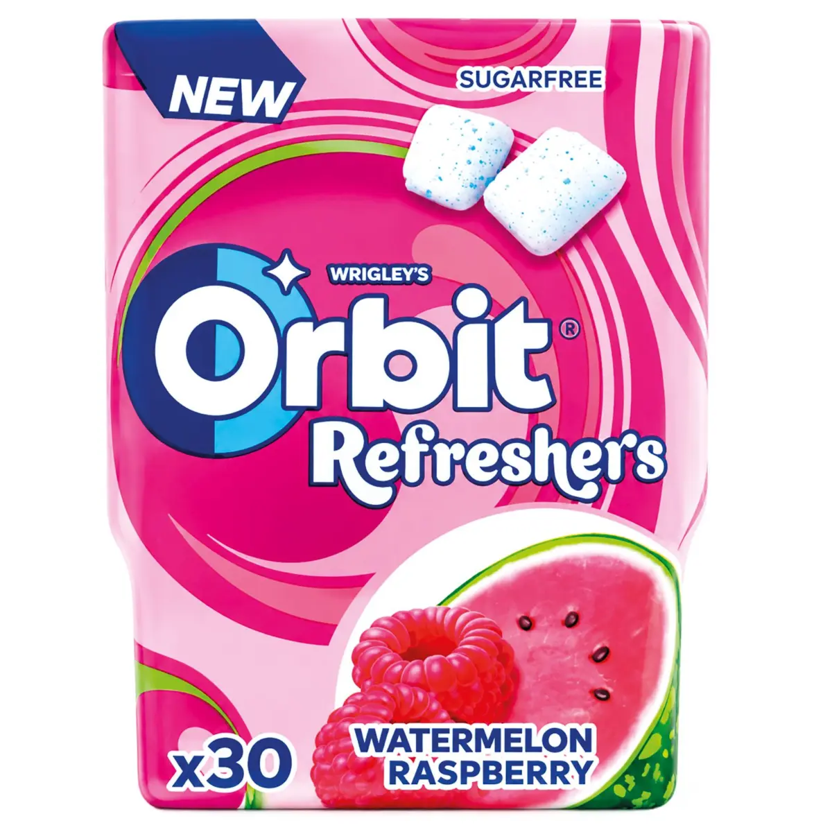 Xiclet Refresher's de síndria i gerd en pot Orbit