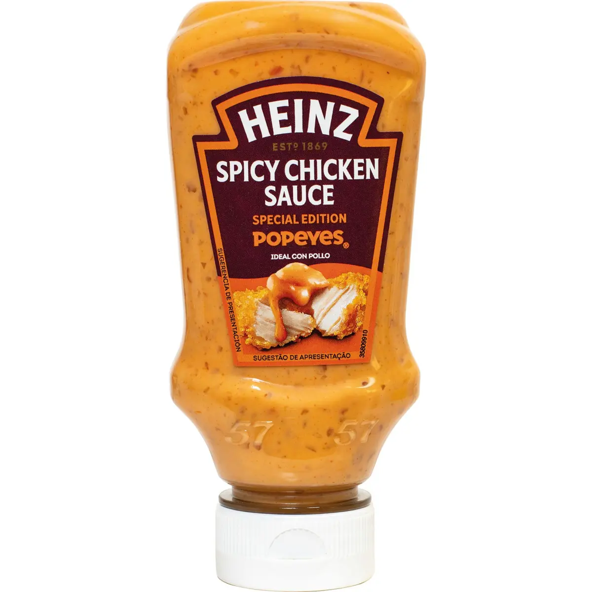 Salsa picant de pollastre Popeyes Heinz