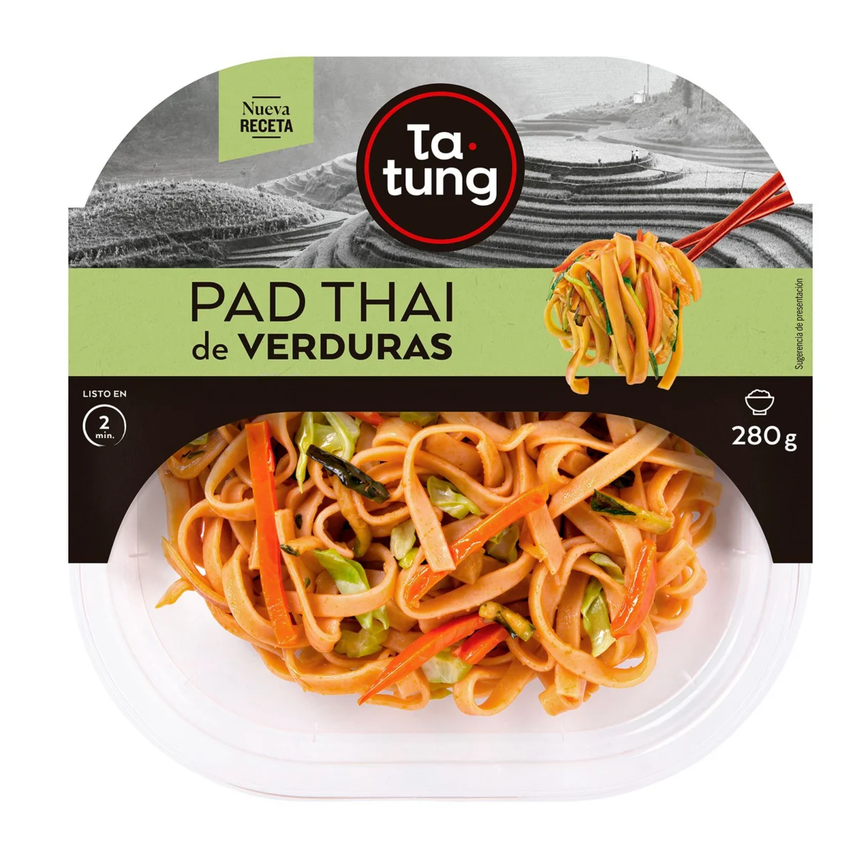 Pad Thai amb verdures Ta-Tung