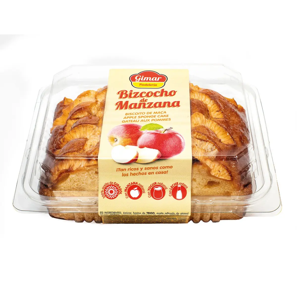Gâteau moelleux aux pommes Gimar