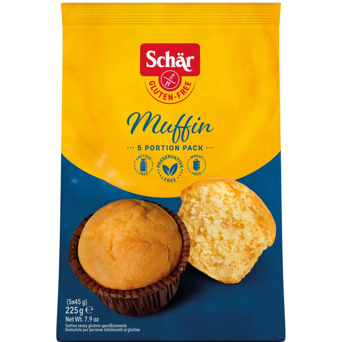 Muffin classique sans gluten Schär