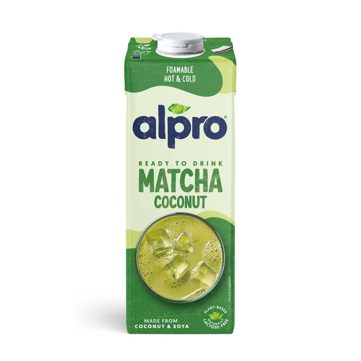 Beguda de coco amb te matxa Alpro