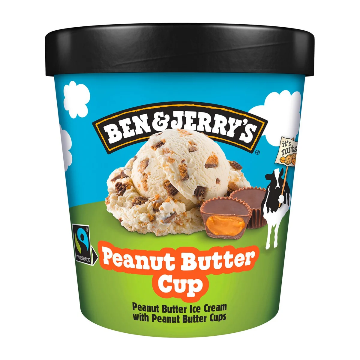 Glace Peanut Butter, 1 unité Ben & Jerrys