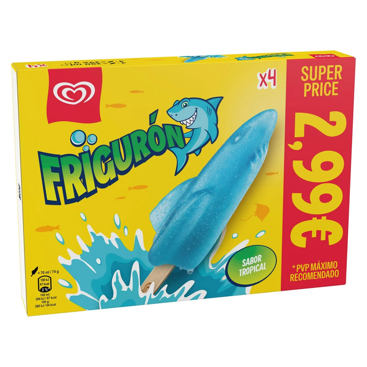 Friguron Super Price 4 Unidades Frigo