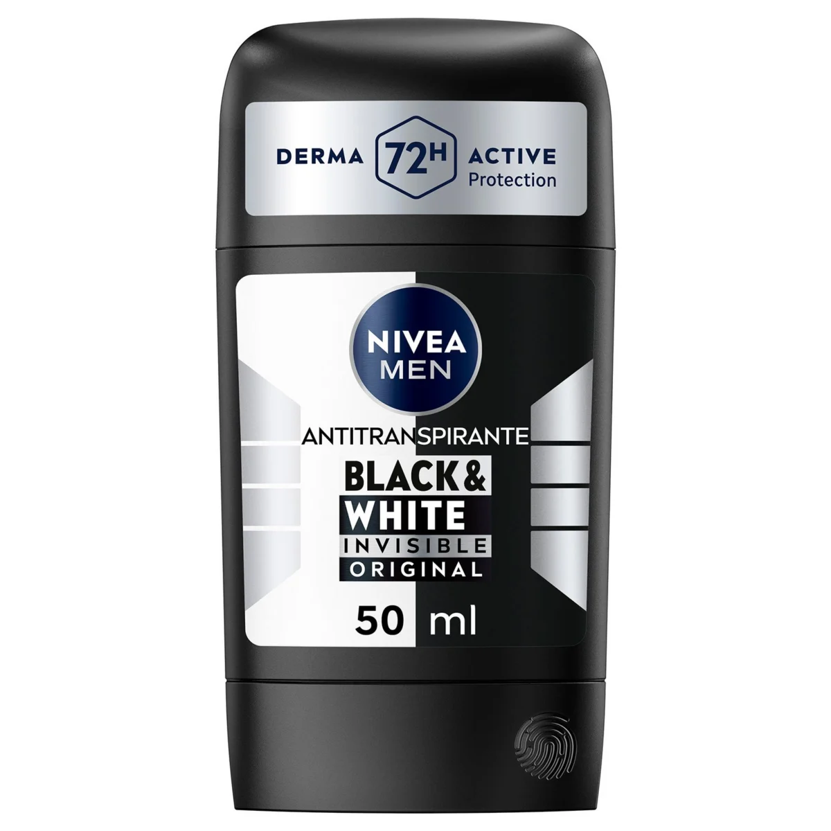 Déodorant stick Invisible B&W pour homme Nivea