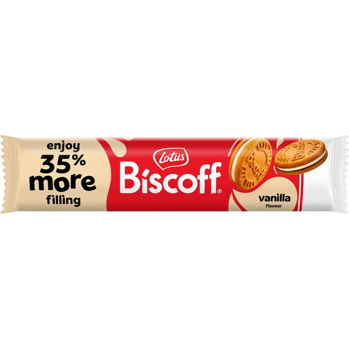 Biscuits caramélisés fourrés à la vanille Lotus Biscoff