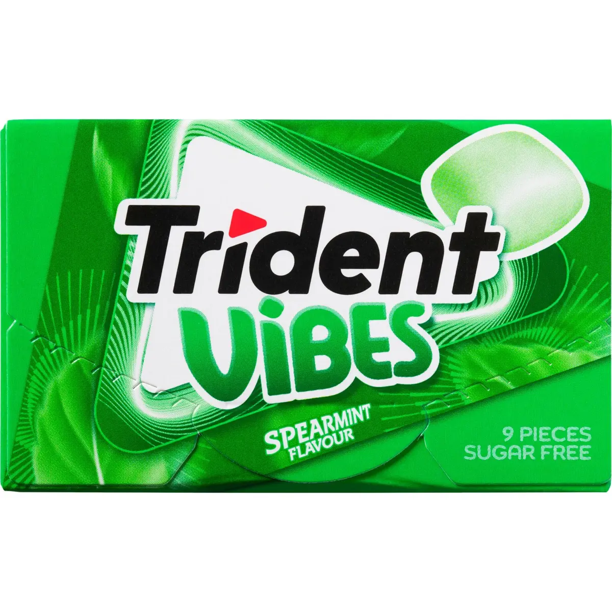 Vibes-Dragee-Kaugummi mit Krauseminzgeschmack Trident