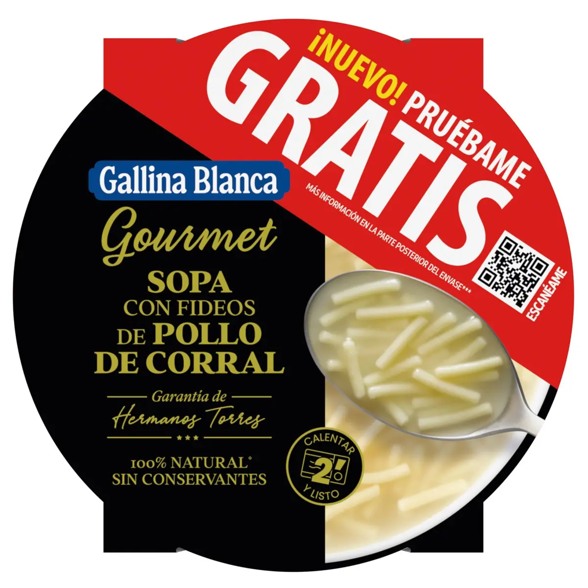Suppe mit Nudeln und Freilandhuhn G.blanca