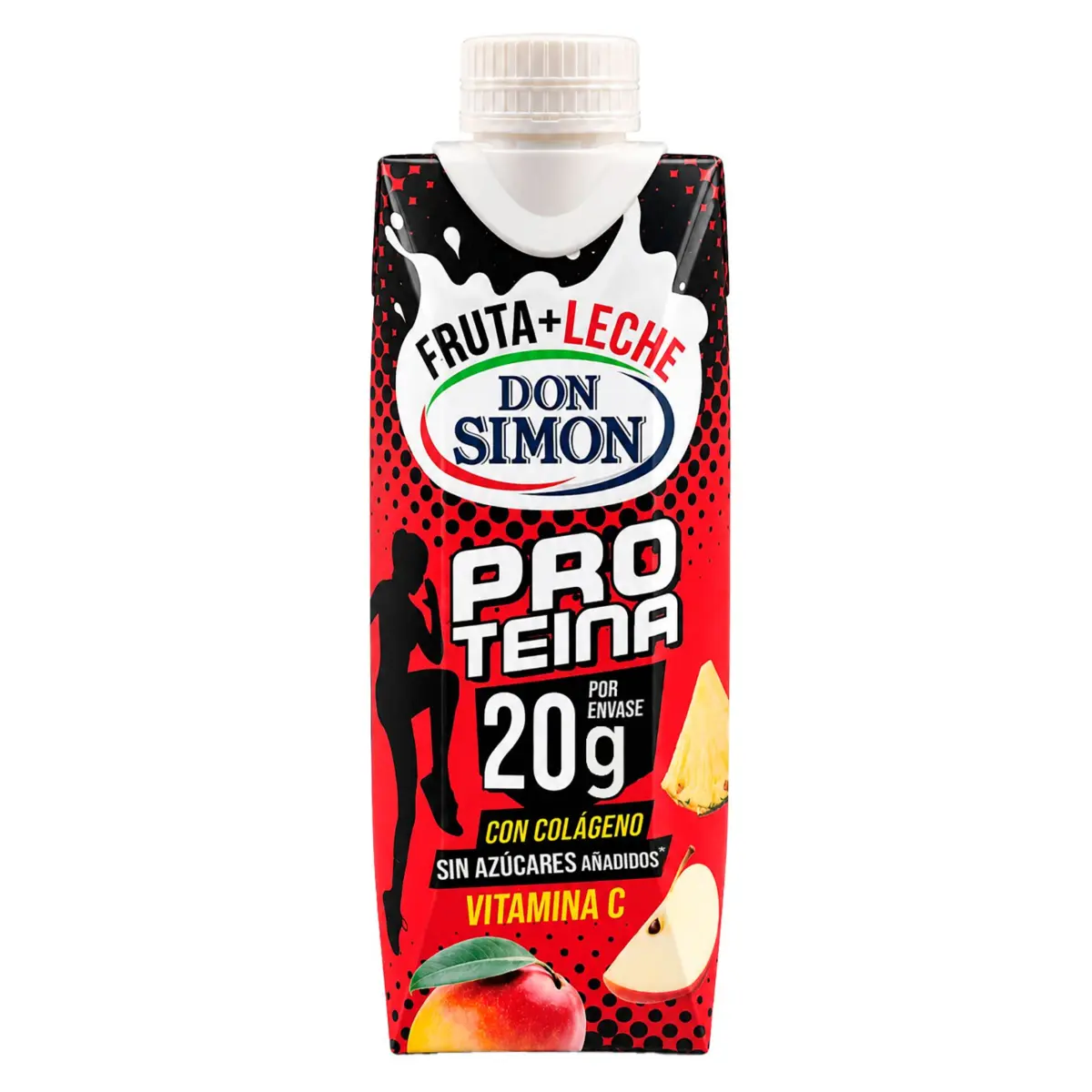 Zumo de Frutas y Leche con Proteina Don Simon