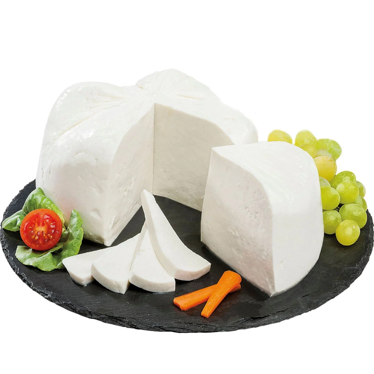 Formatge fresc de drap de llet de vaca pasteuritzada Granja Rinya