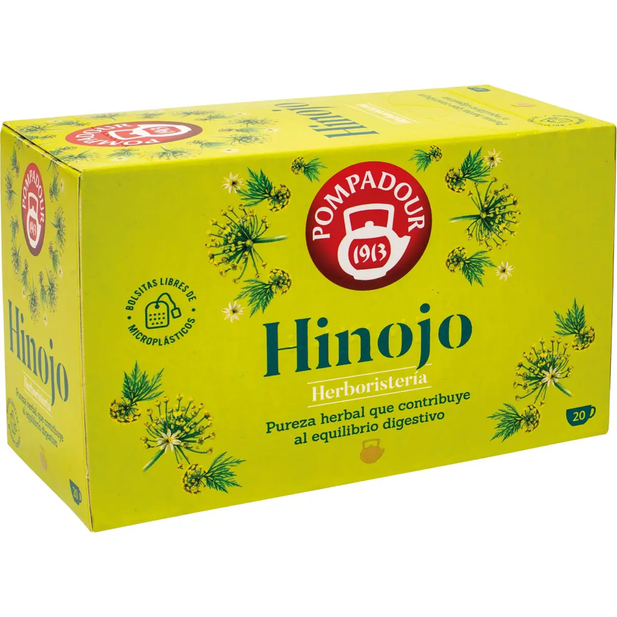 Infusion de fenouil 20 sachets Pompadour