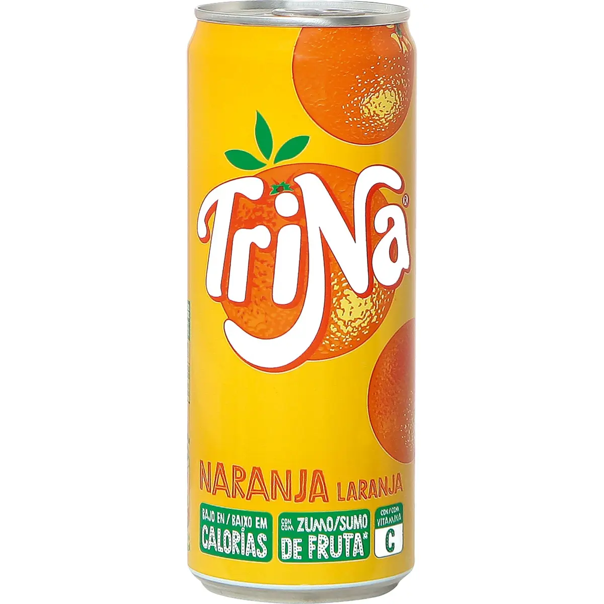 Refresco Naranja sin Gas Lata Trina