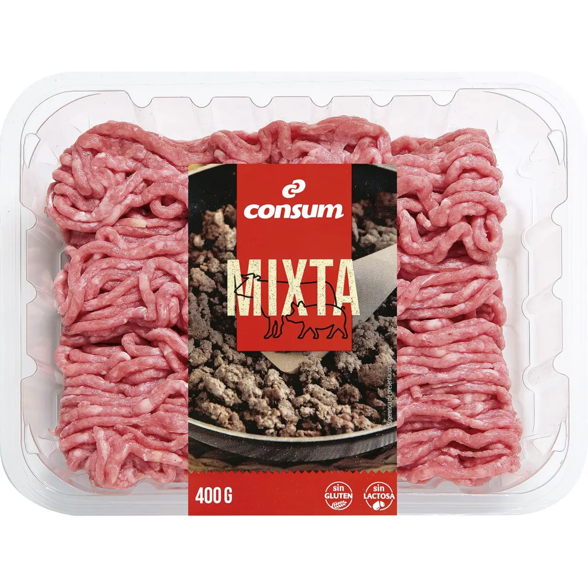 Préparation de viande hachée mixte Consum