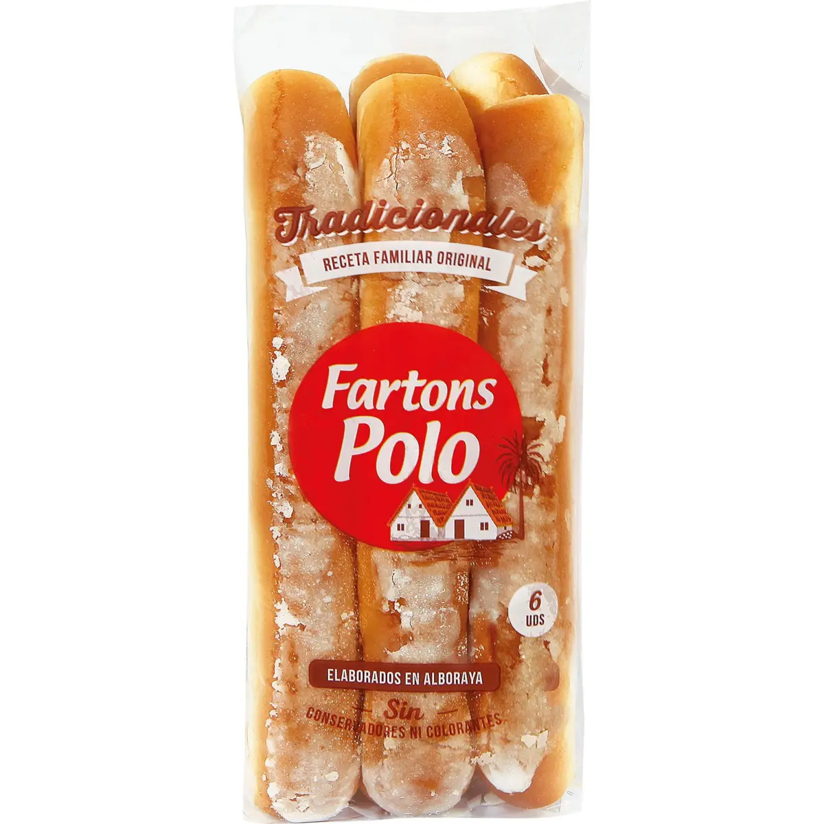 Fartons traditionnels, paquet de 6 unités Polo