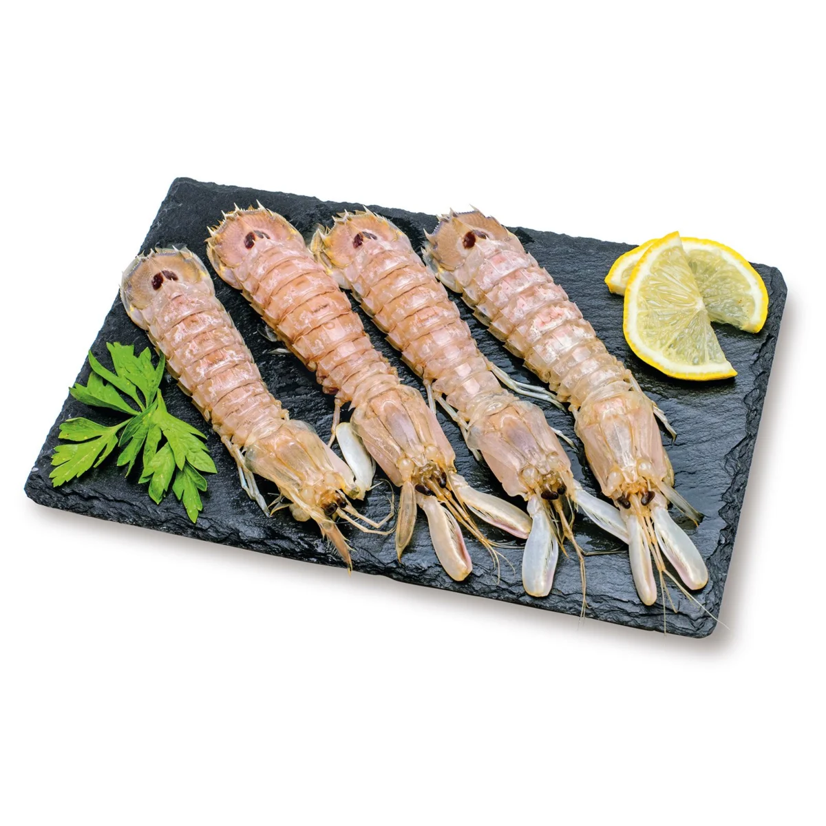 Mantis shrimp from the fish market