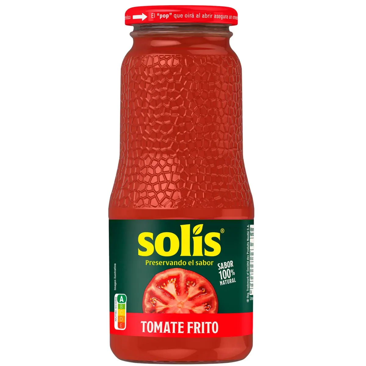 Tomate Frito Frasco Solis