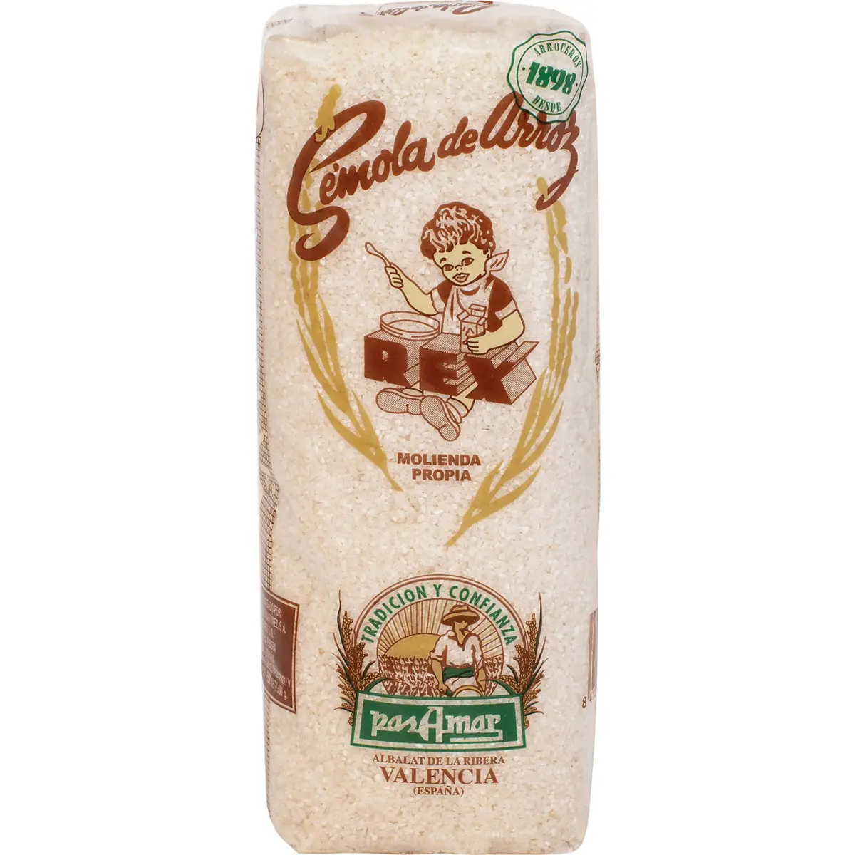 Sèmola d’arròs Rex