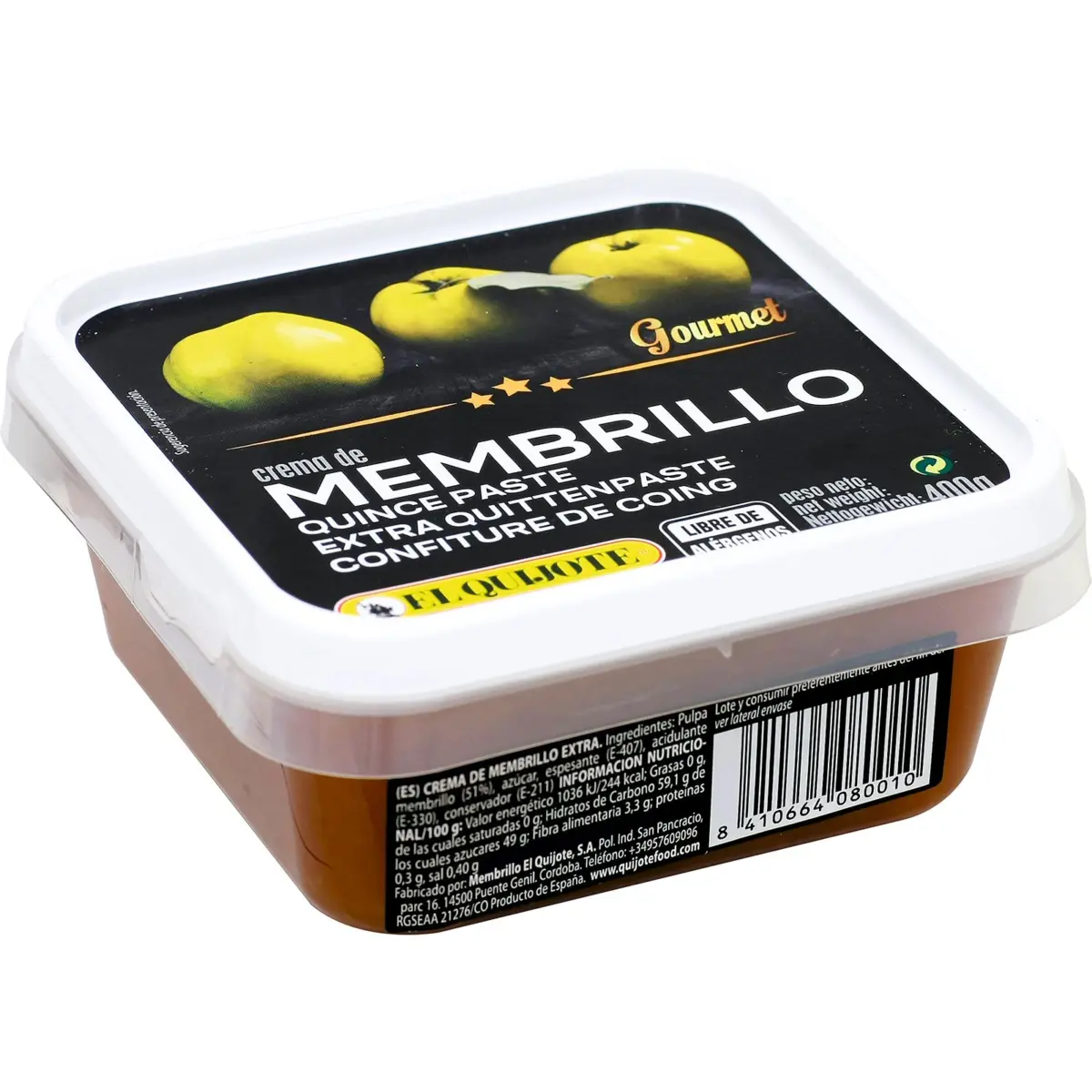 Crema de Membrillo El Quijote