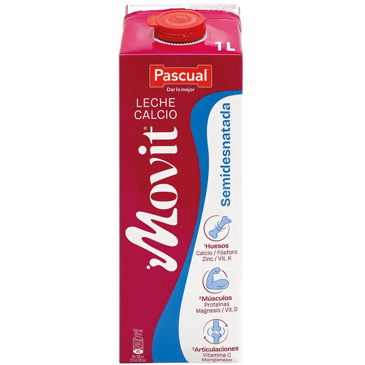 Calciumfettarme Milch Pascual Movit