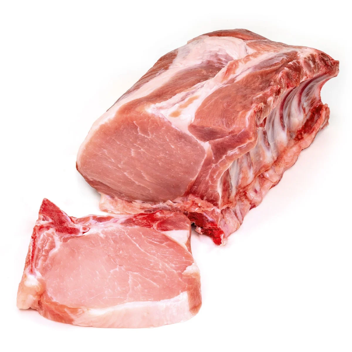 Pork loin chop, origin Spain